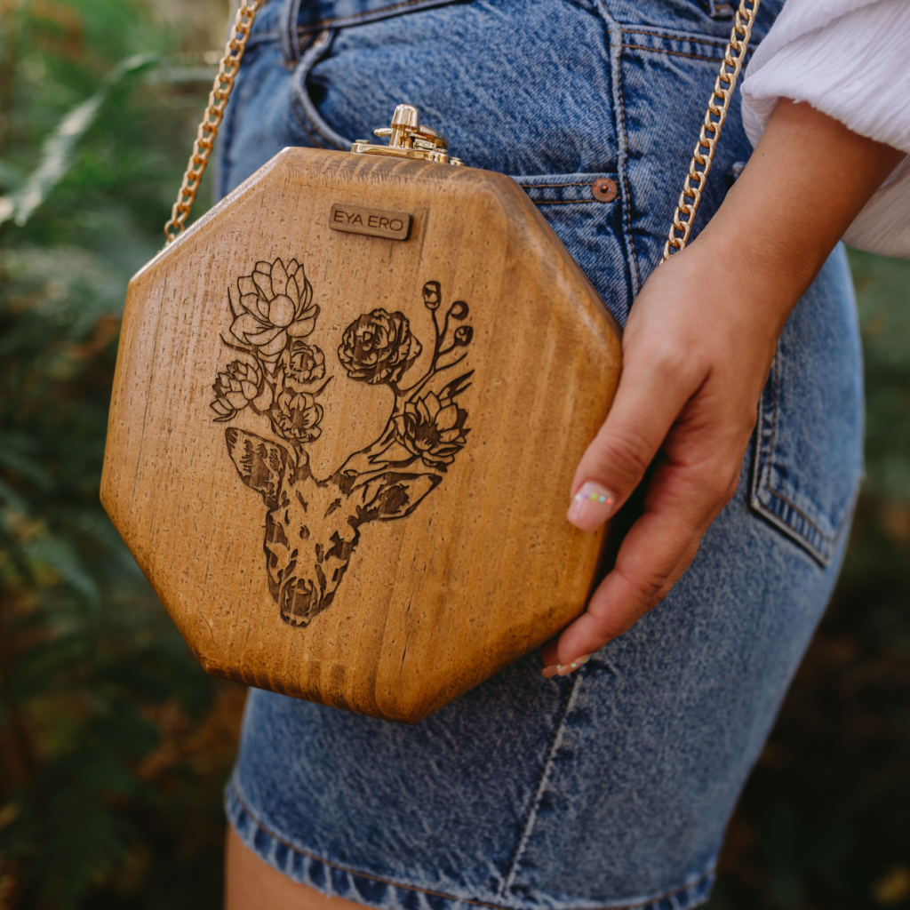 BOSCO Bolso madera ciervo (6)